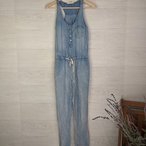 Lovestitch Lightwash Denim Tencel Overalls